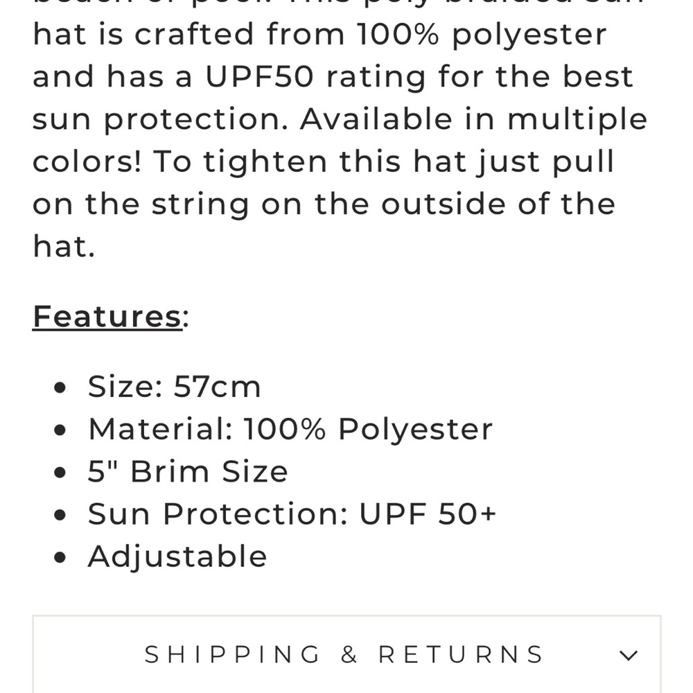 Elegant Orange Women's Sun Hat - Picture 5 of 5